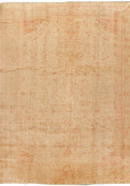 CU-1240 - Antique Subdued Turkish Oushak Rug