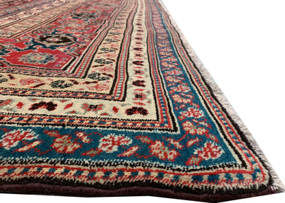 CU-1467 - Antique Indian Agra Rug