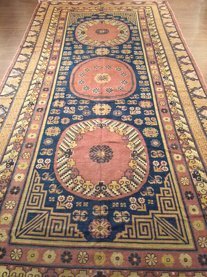 CU-1530-A12 - Antique Khotan Samarkand Rug