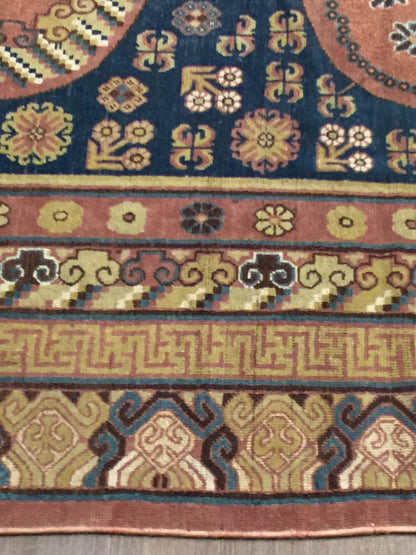 CU-1530-A12 - Antique Khotan Samarkand Rug
