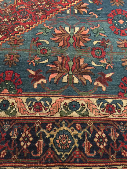 CU-1532-A144 - Antique Persian Bidjar  Rug