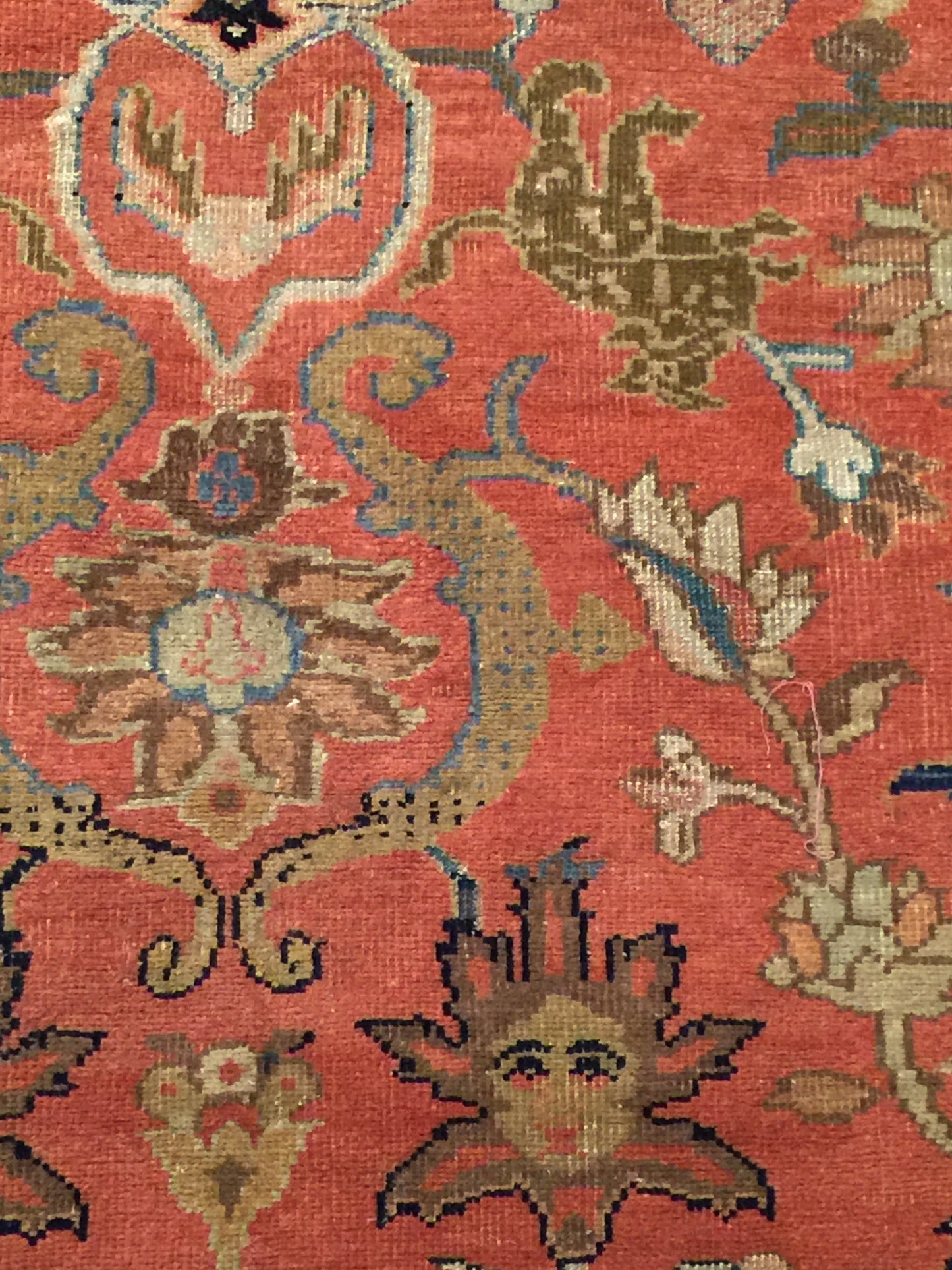 CU-1533-A100 - Antique Persian Sultanabad Rug