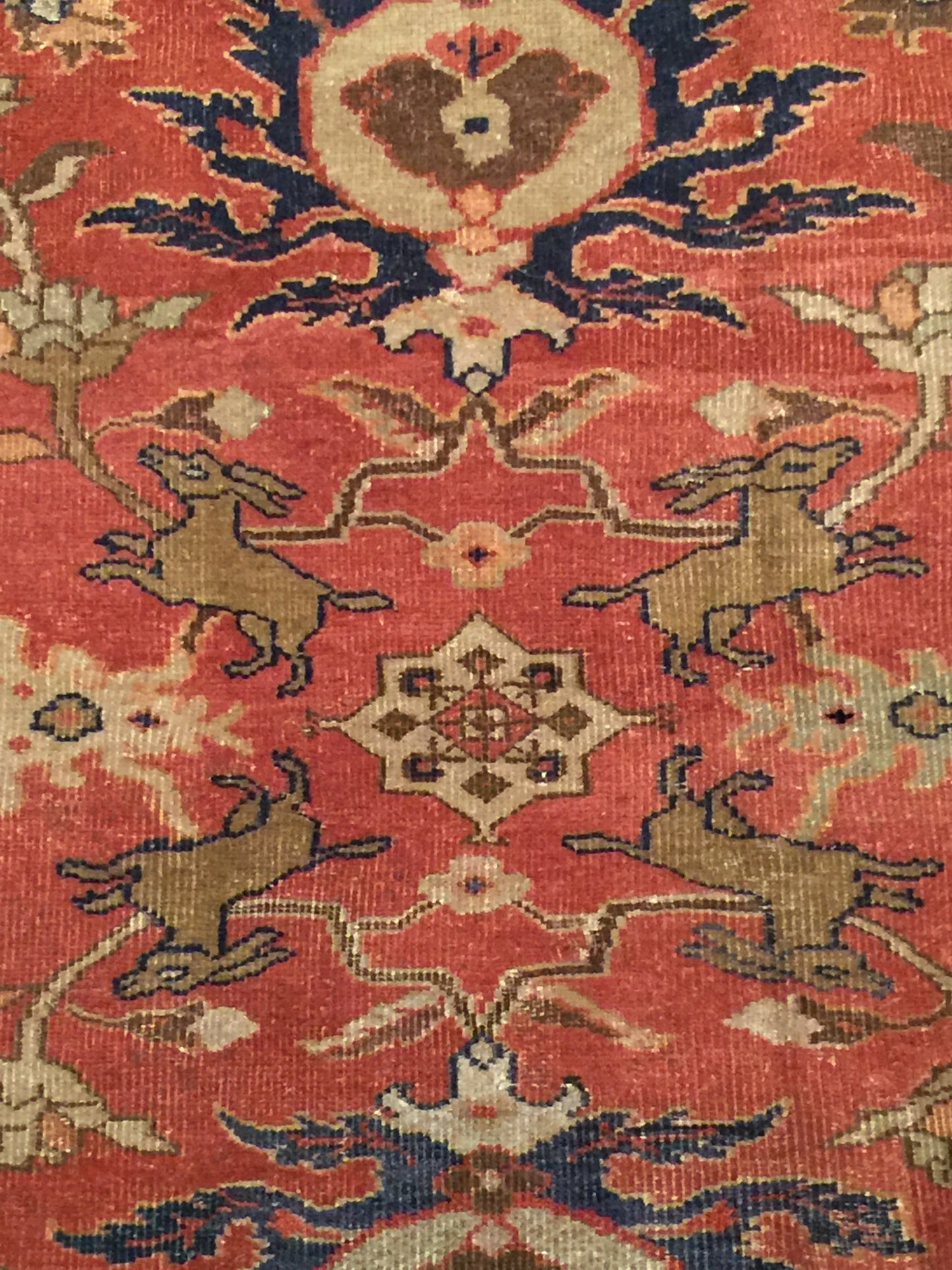 CU-1533-A100 - Antique Persian Sultanabad Rug