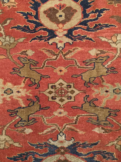 CU-1533-A100 - Antique Persian Sultanabad Rug