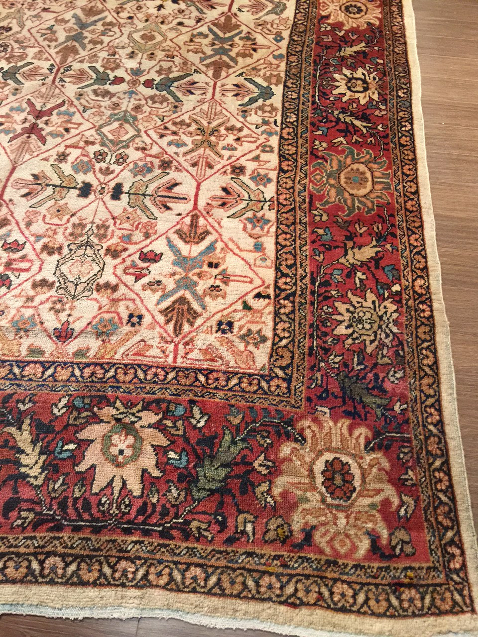 CU-1534-A188 - Antique Persian Ivory Mahal