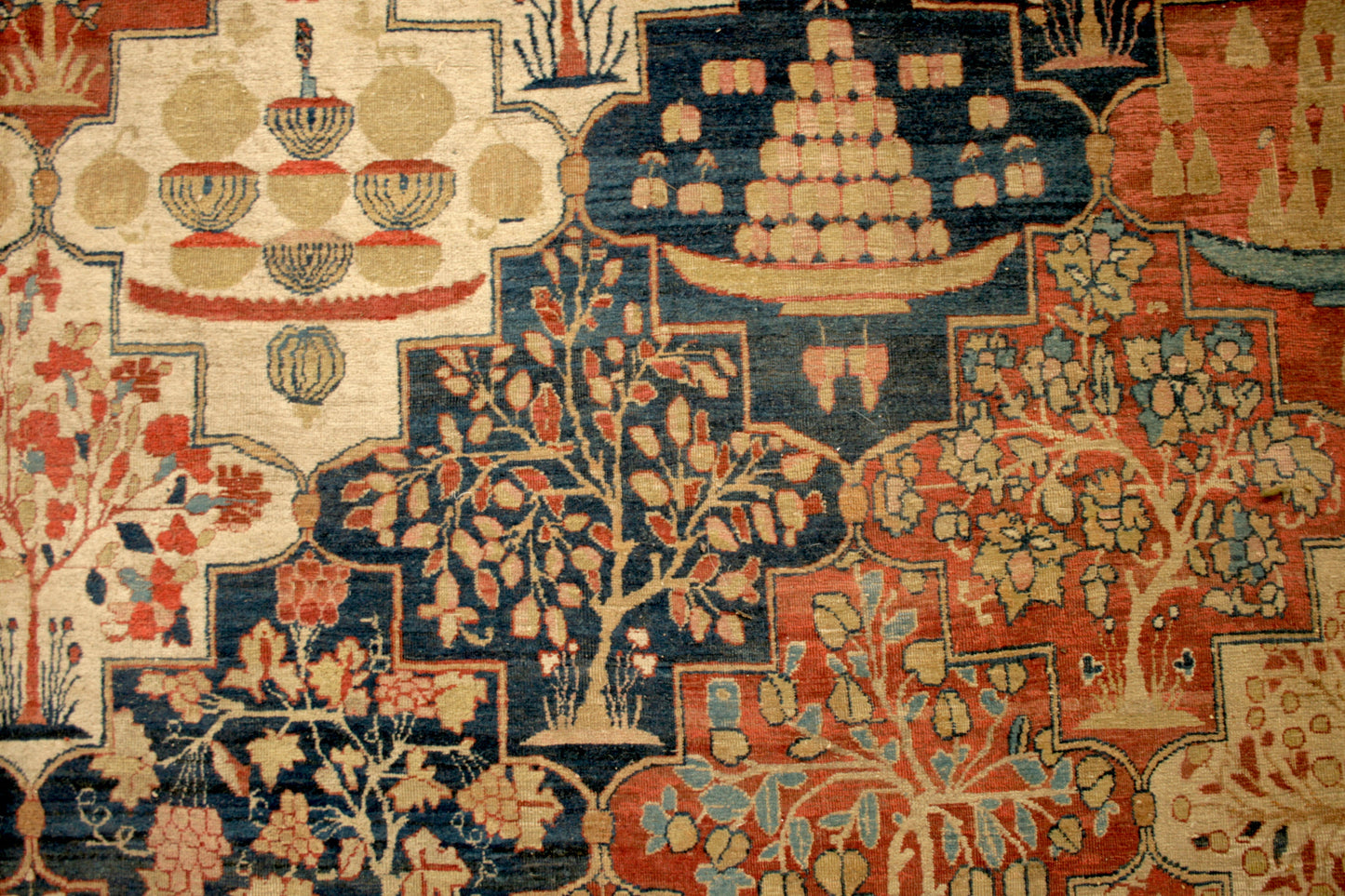 CU-1535-A112 - Antique Persian Kerman Rug