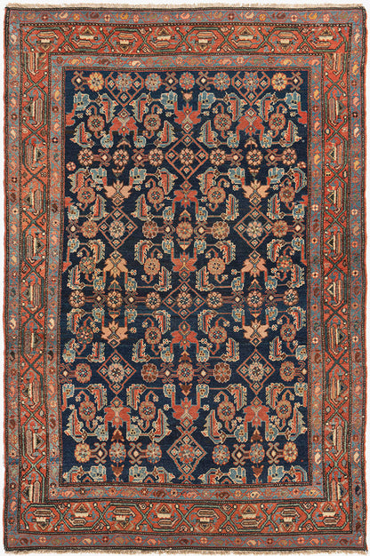 CU-1594 - Antique Persian Hamadan Rug