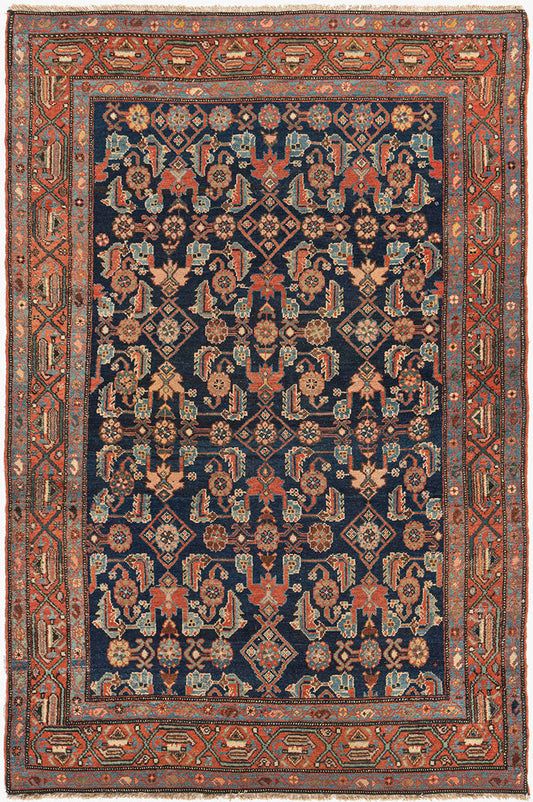 CU-1594 - Antique Persian Hamadan Rug
