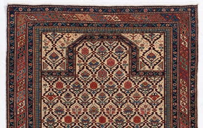 CU-1631 - Antique Caucasian Shirvan Marasali Rug