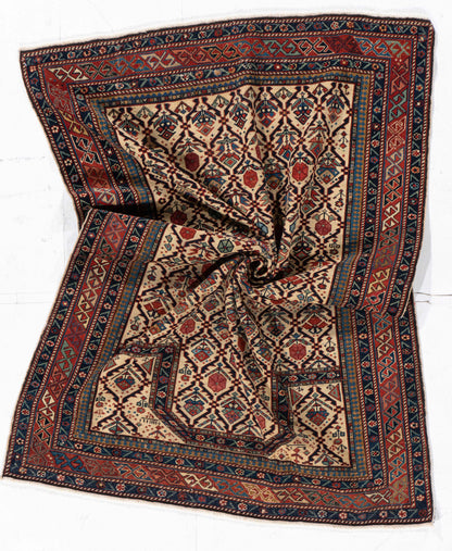 CU-1631 - Antique Caucasian Shirvan Marasali Rug