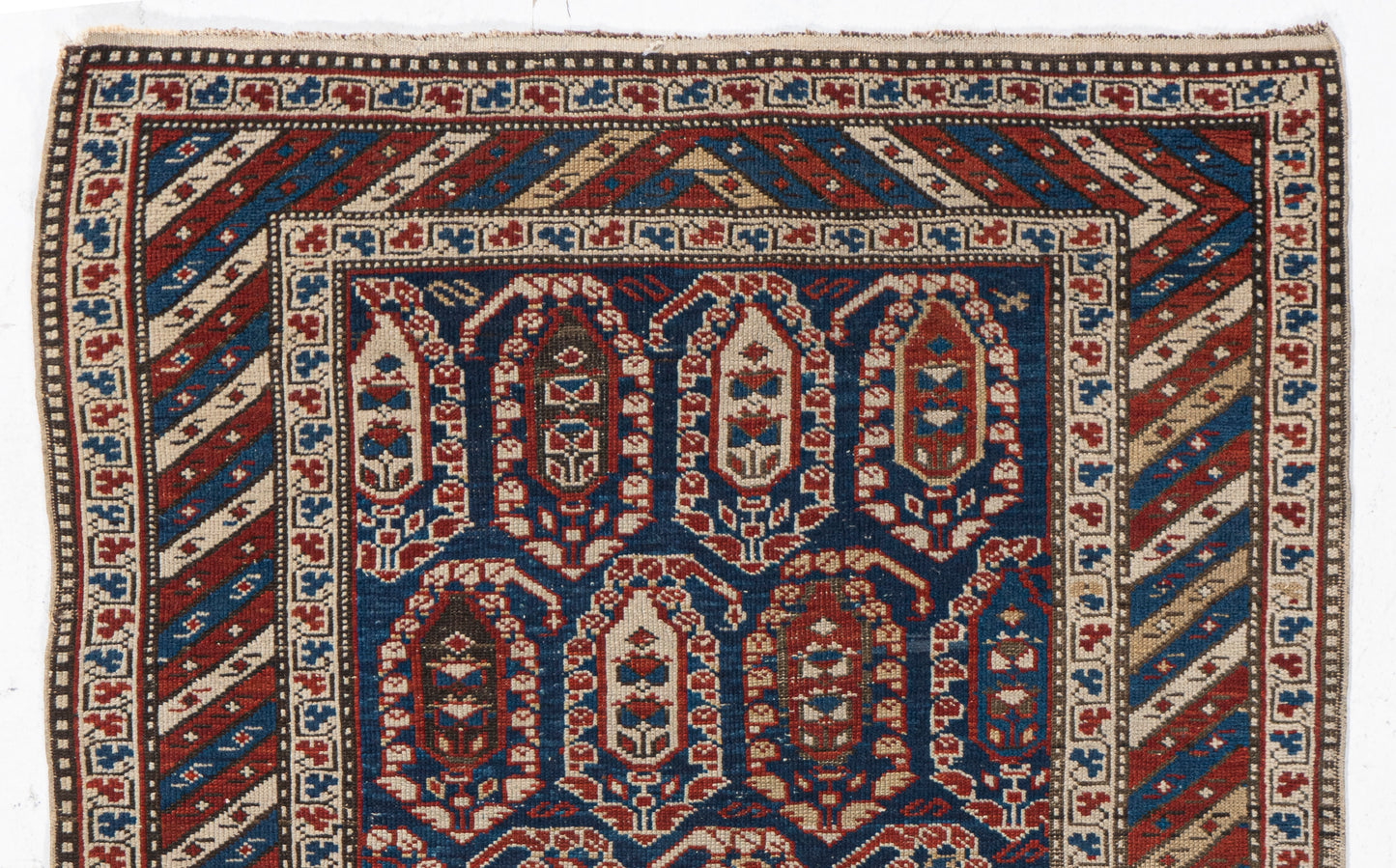 CU-1641 - Antique Caucasian Shirvan Rug
