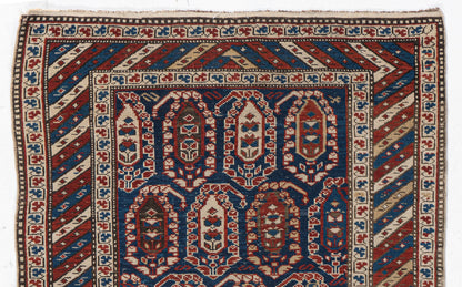 CU-1641 - Antique Caucasian Shirvan Rug