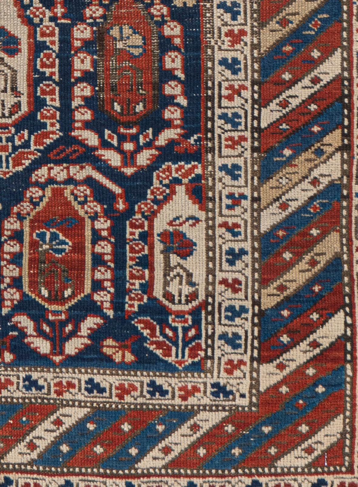 CU-1641 - Antique Caucasian Shirvan Rug