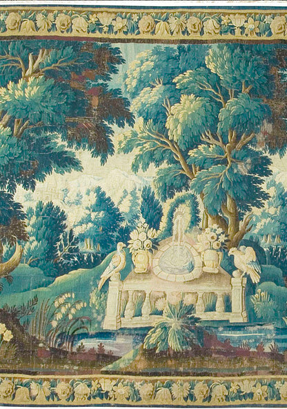 CU-916 - Flemish 17th Century Verdure Tapestry