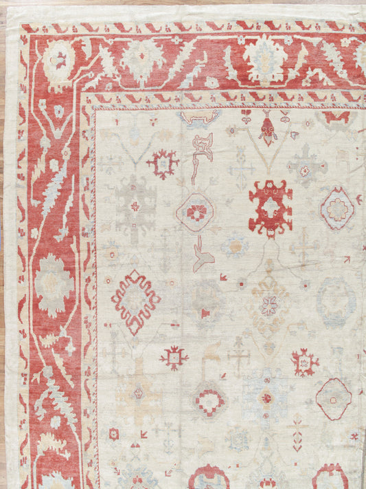 D1111 - Oversize Vintage Oushak Rug