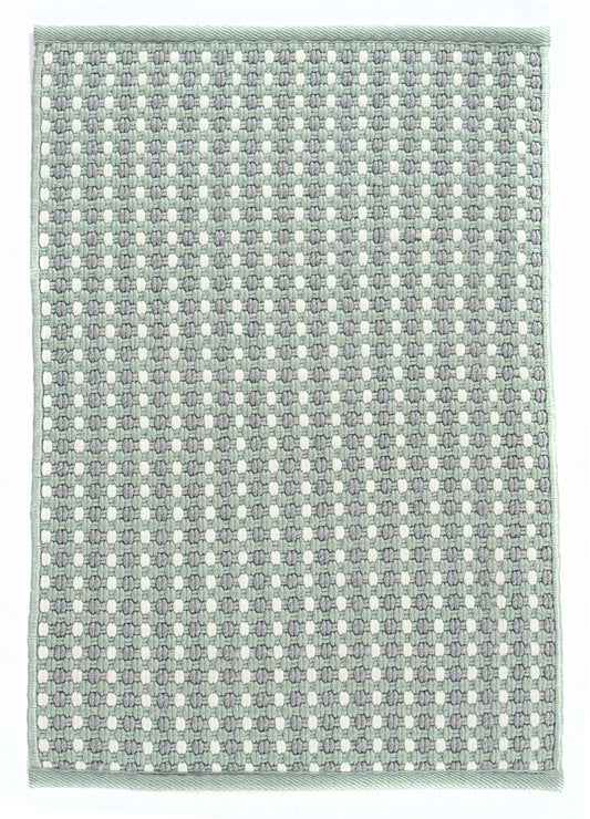 N-7543 - Lattice Green Gray White