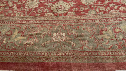 U-1403 - Oversize Antique Persian Sultanabad Rug