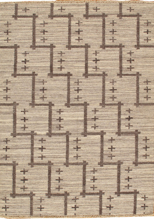 SM1004-NK1018 - Contemporary Kilim Rug