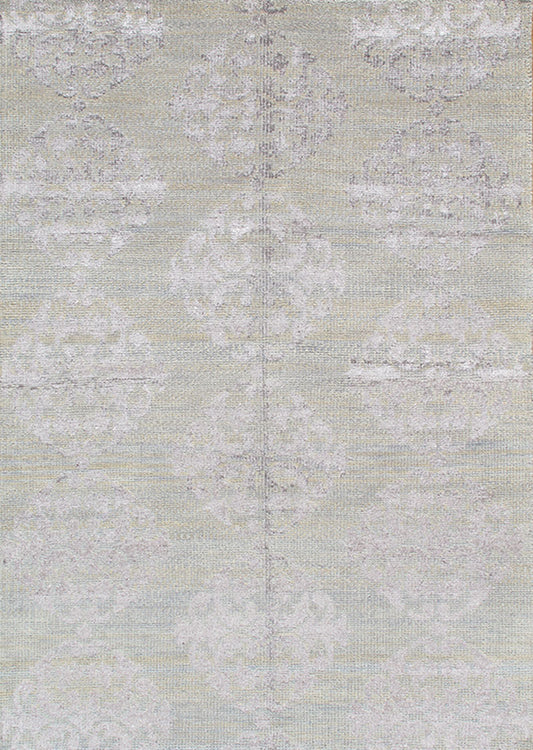 SM1025-LT - Bamboo Viscose & Wool Contemporary Rug