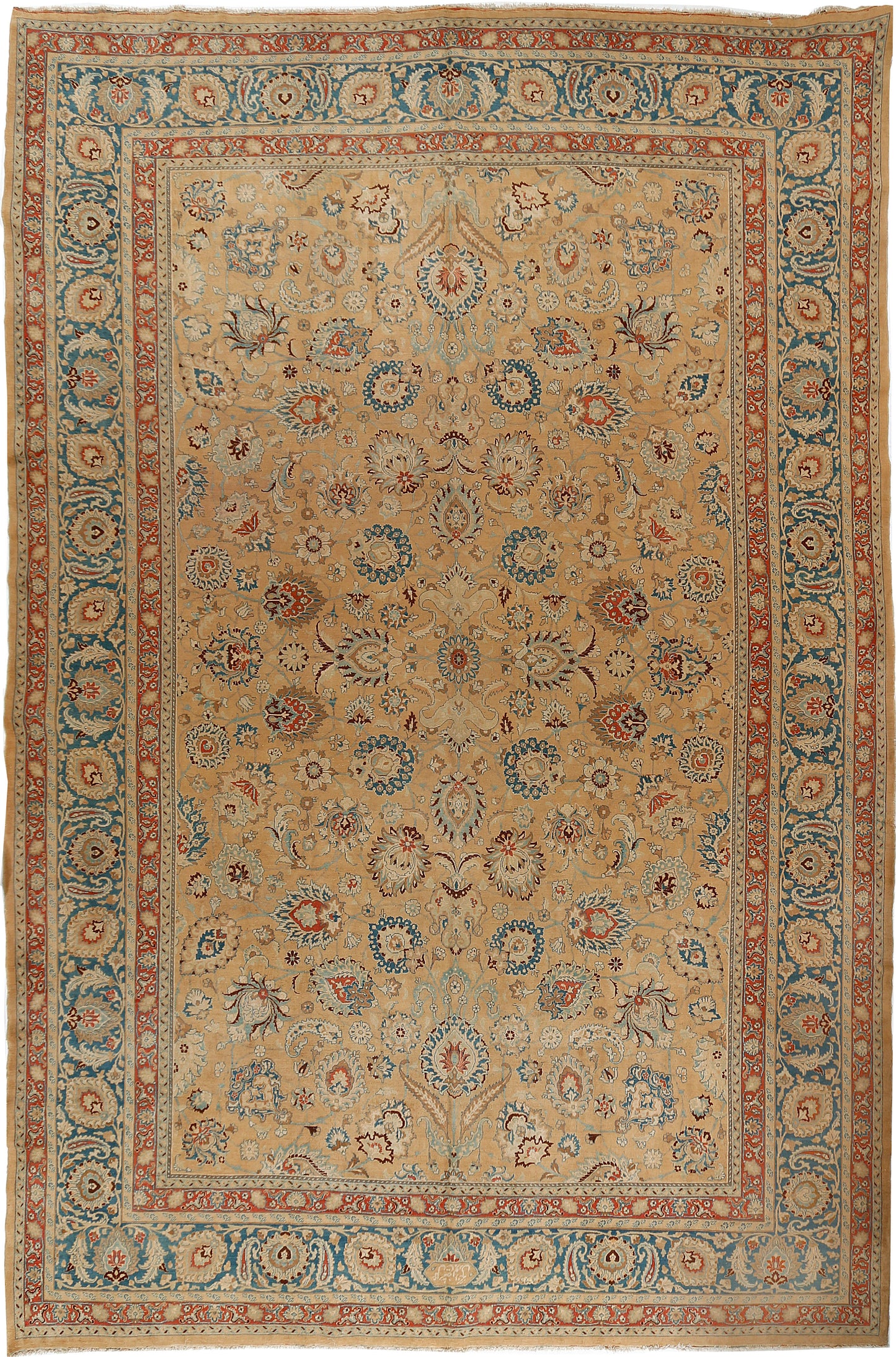 U-1482 - Antique Persian Meshad Rug