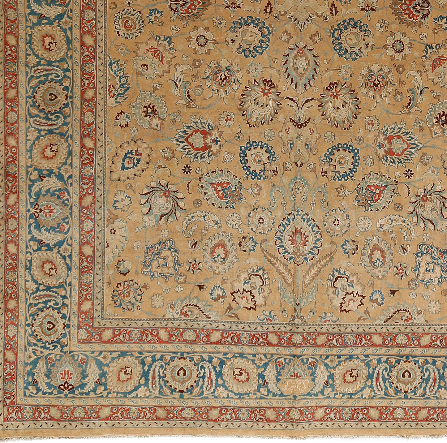 U-1482 - Antique Persian Meshad Rug