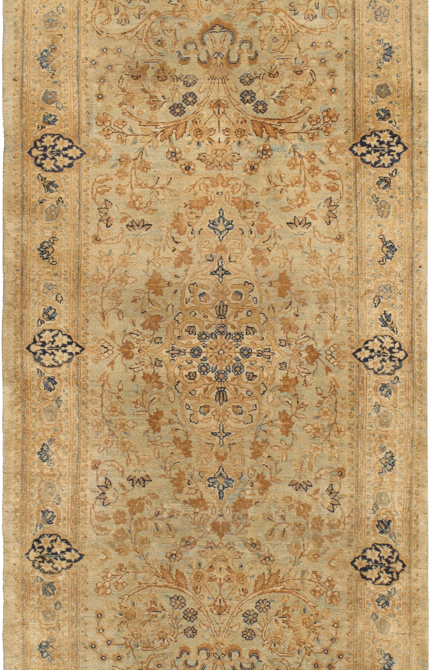 U-1655 - Antique Persian Kerman Runner Rug