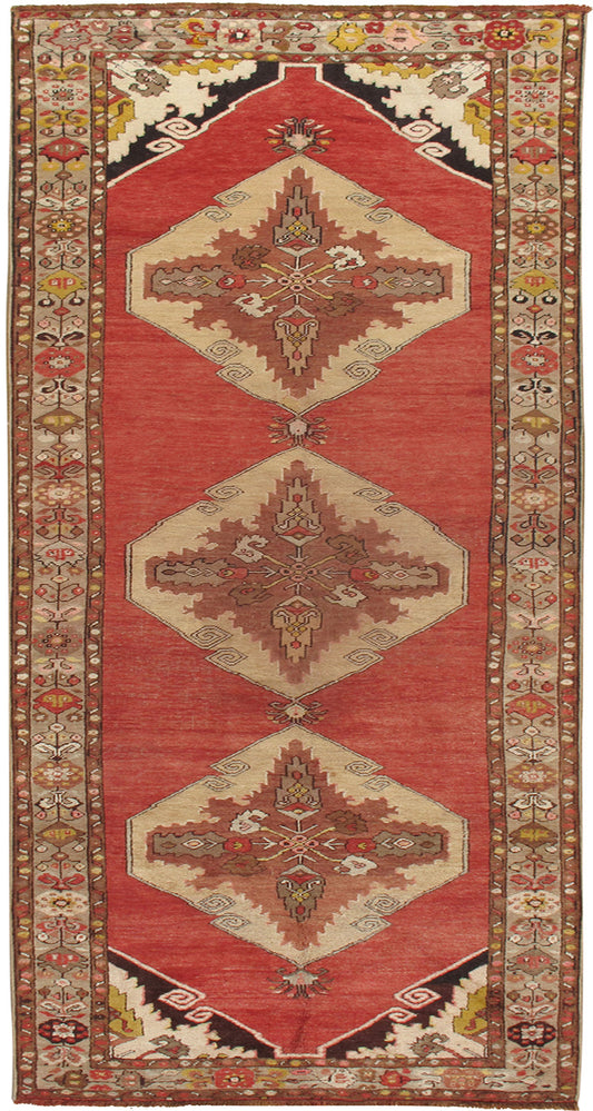 WAHO_IMAGE::u-3732 vintage turkish oushak runner rug 3'6 x 11'.jpg