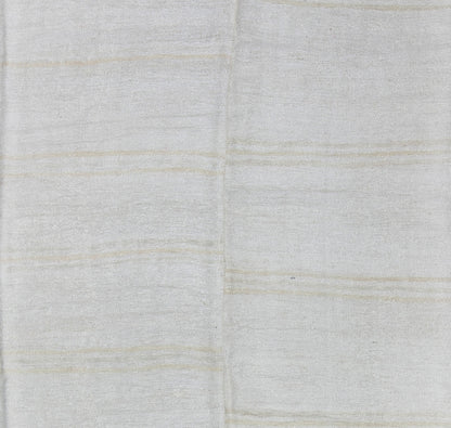 U-3748 - Vintage Turkish Flat Weave Hemp Rug
