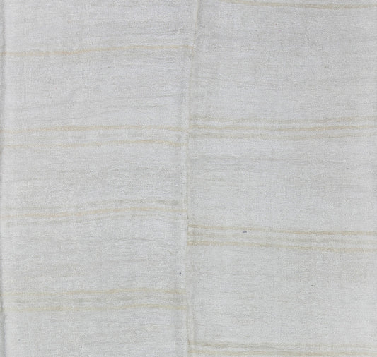 U-3748 - Vintage Turkish Flat Weave Hemp Rug