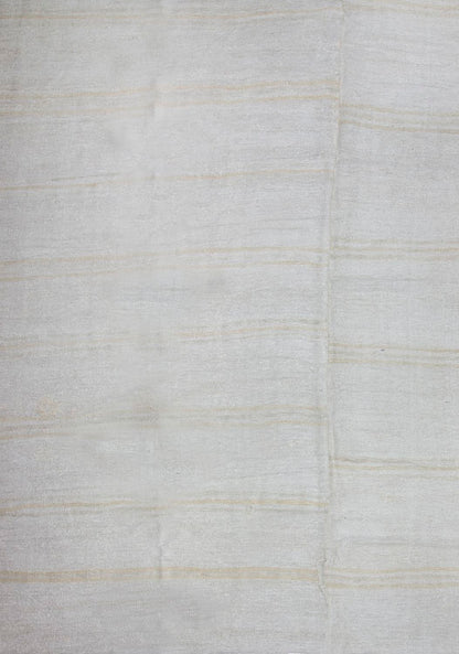 U-3748 - Vintage Turkish Flat Weave Hemp Rug