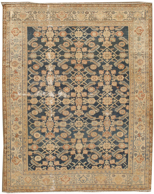 U-3762 - Antique Subdued Distressed Malayer Rug