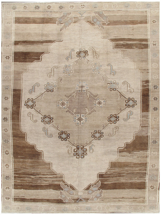 U-3848 - Vintage Turkish Kars Rug