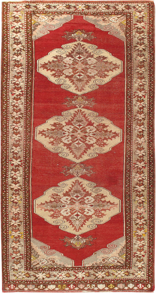 WAHO_IMAGE::u-3868 lightly distressed turkish oushak rug 3'7 x 10'8.jpg