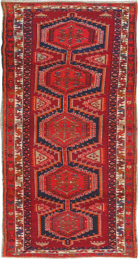 WAHO_IMAGE::u-4108 vintage persian serab runner rug 3'8 x 11'4.jpg