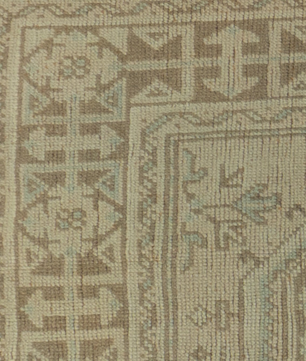 U-4907 - Vintage Subdued Turkish Oushak Runner