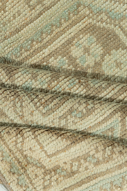 U-4907 - Vintage Subdued Turkish Oushak Runner