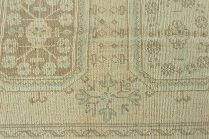 U-4907 - Vintage Subdued Turkish Oushak Runner