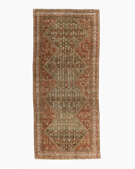 U-5105 - Antique Persian Malayer Runner