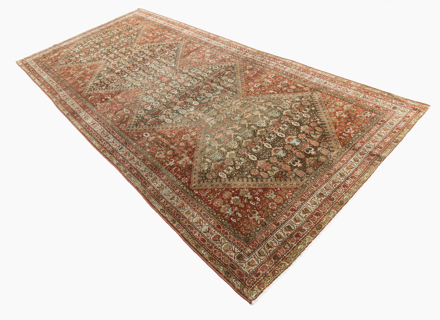 U-5105 - Antique Persian Malayer Runner
