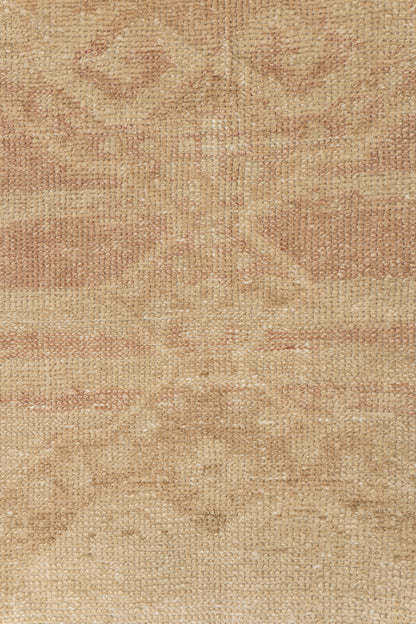 U-5292 - Vintage Turkish Oushak Runner