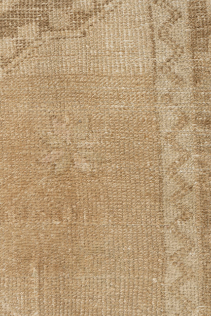 U-5292 - Vintage Turkish Oushak Runner