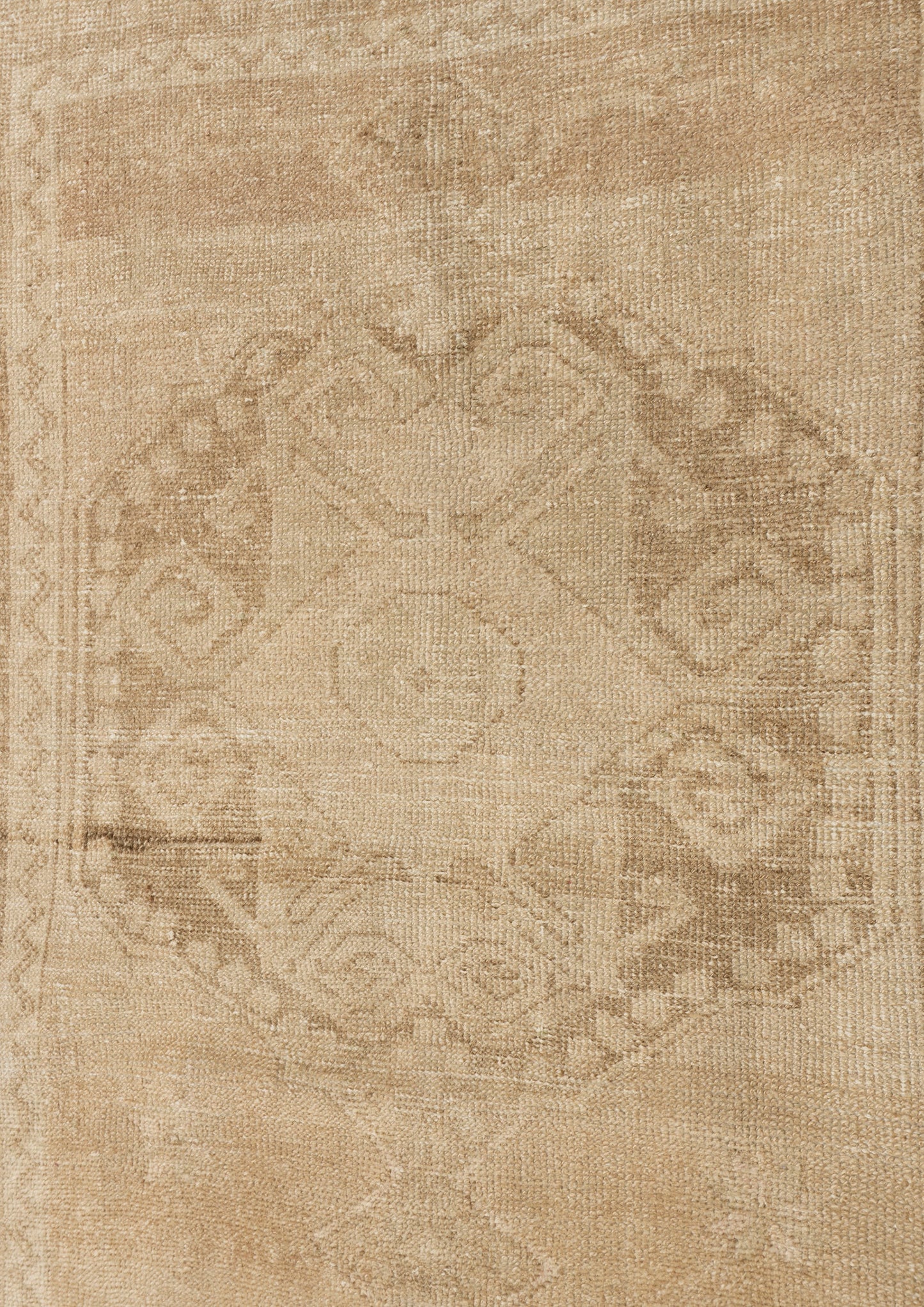 U-5292 - Vintage Turkish Oushak Runner