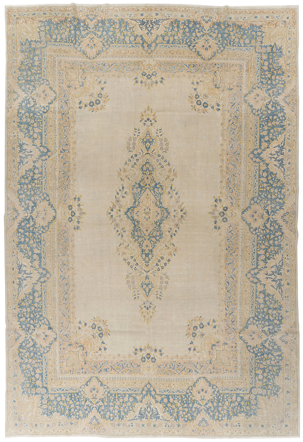 U-5315 - Vintage Kirman Rug