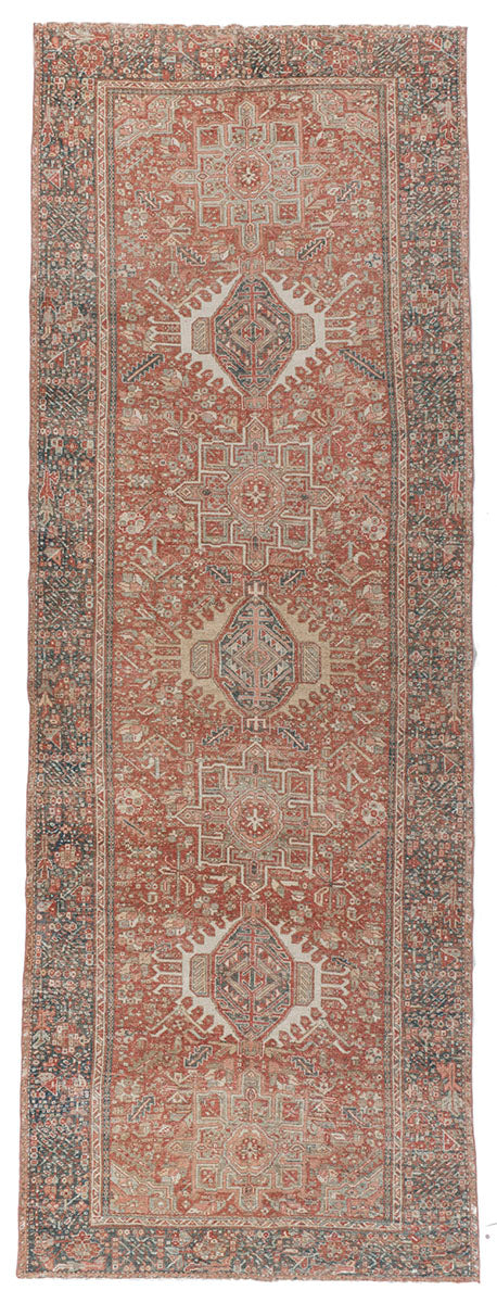 U-5325 - Vintage Persian Karaja  Runner