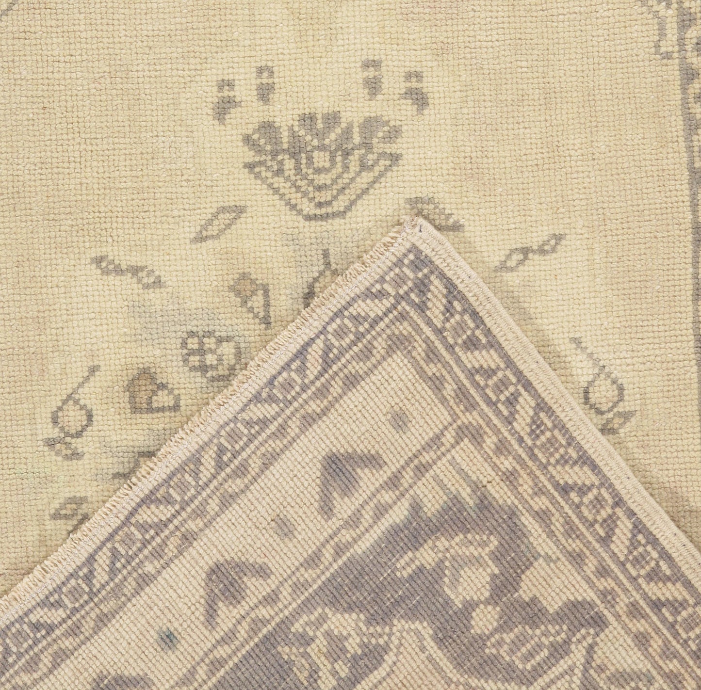 WAHO_IMAGE::y4396-vintage-circa-1950-tan-turkish-yastik-hand-woven-wool-rug-1.10x3.10-18968.jpg