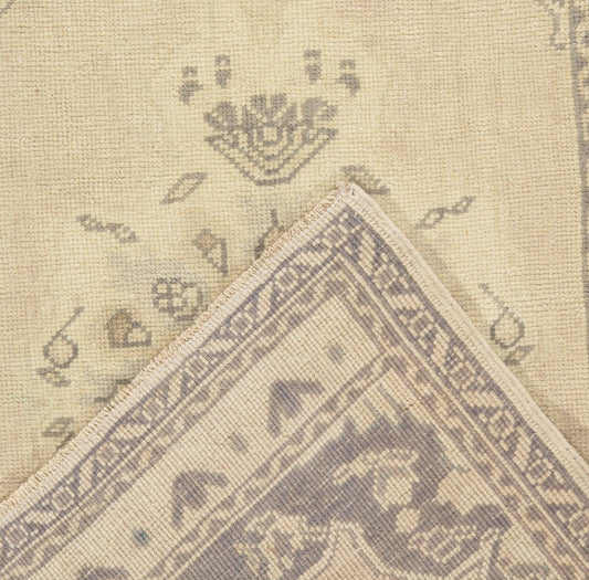 WAHO_IMAGE::y4396-vintage-circa-1950-tan-turkish-yastik-hand-woven-wool-rug-1.10x3.10-18968.jpg