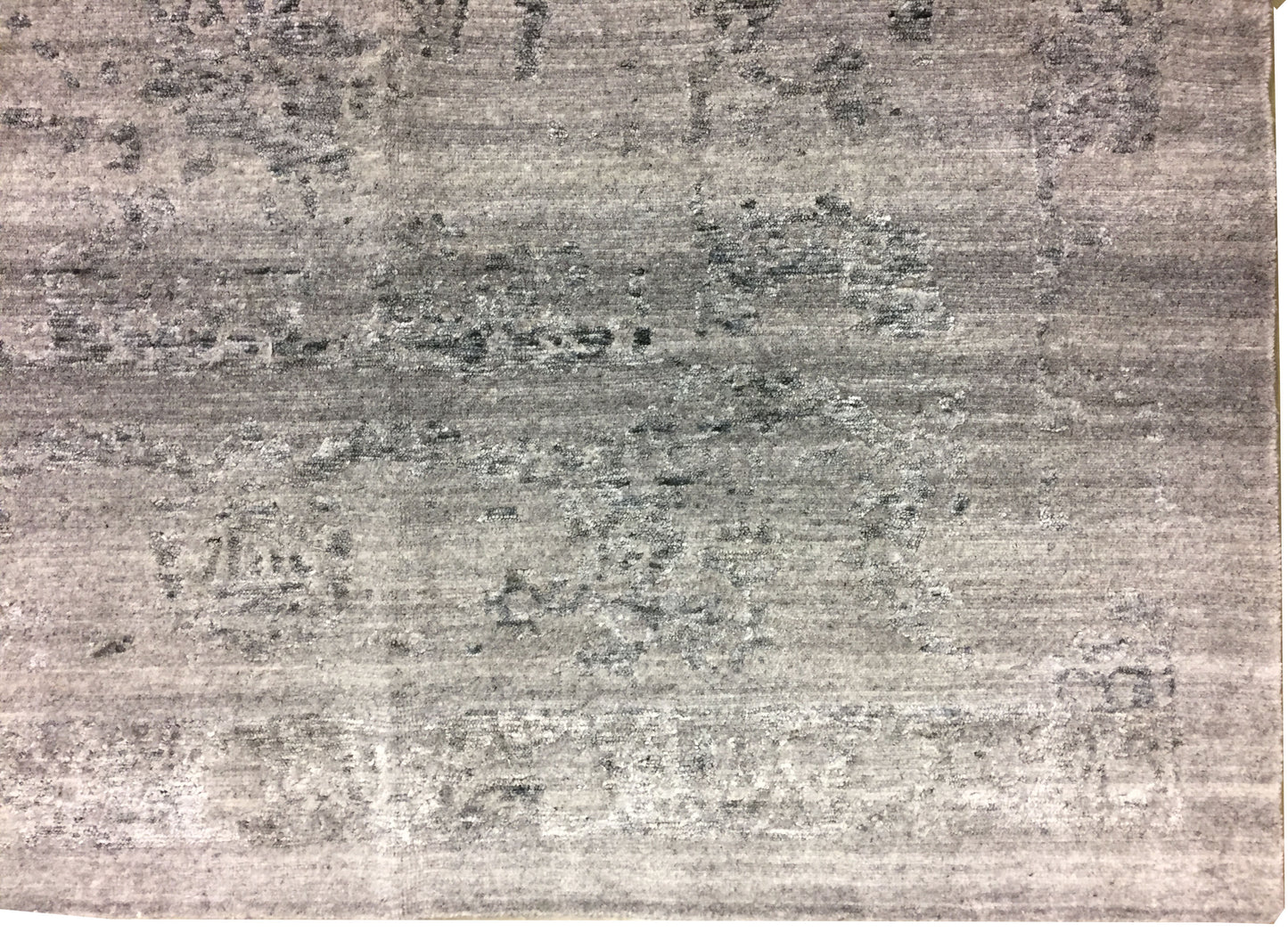 ZA1004A-CROWN25 - Bamboo Viscose & Wool Contemporary Rug