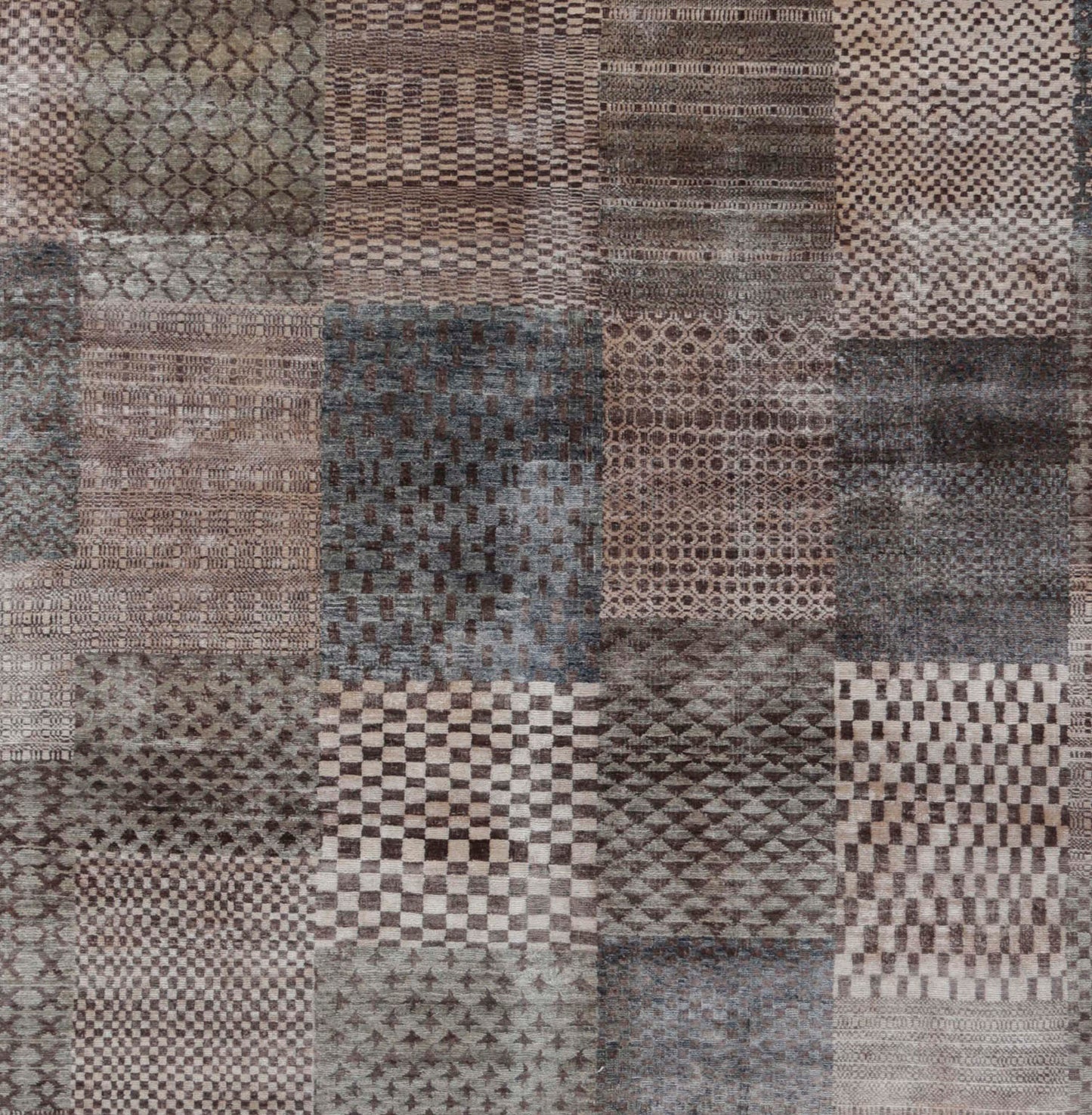 ZA1015 - Checkerboard Contemporary Rug
