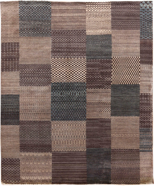 ZA1015A - Checkerboard Contemporary Rug