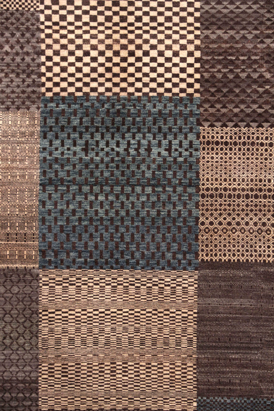 ZA1015A - Checkerboard Contemporary Rug